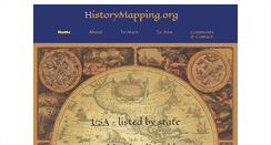 Desktop Screenshot of historymapping.org